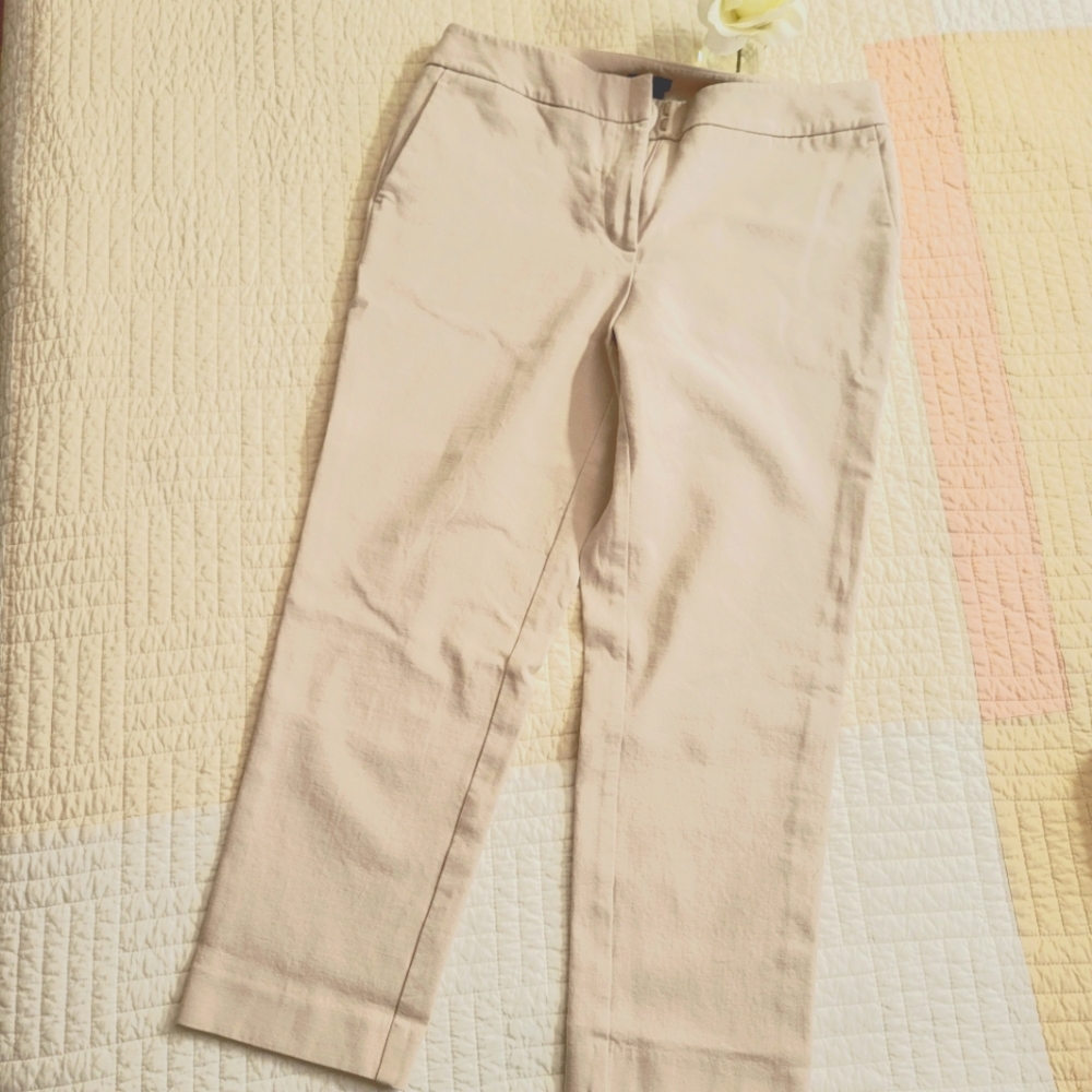 Ann Taylor Crop Pants (sz: 8 Petite)